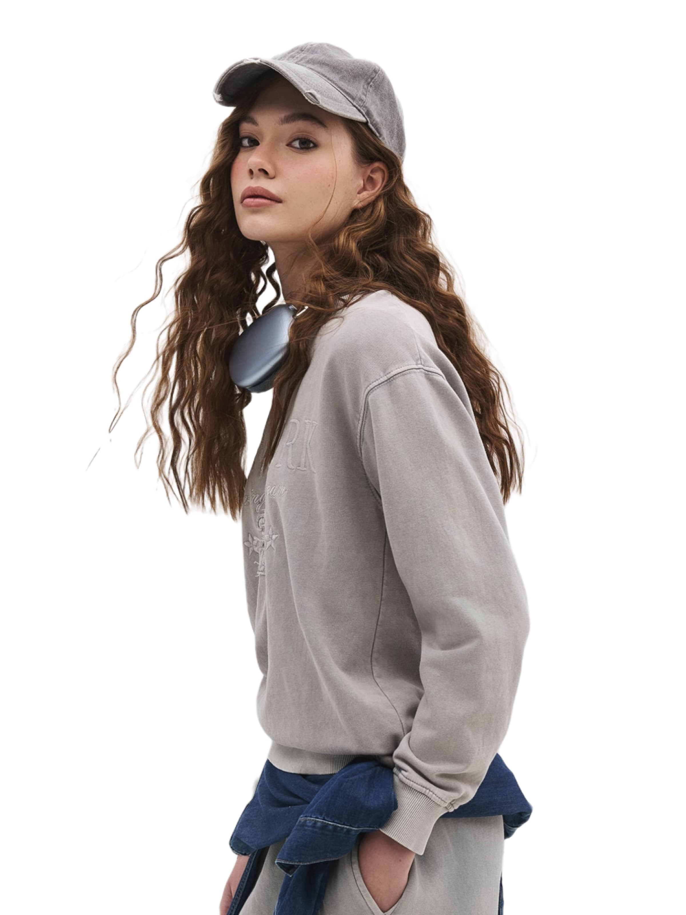 No Matter What Sweatshirt in Grau