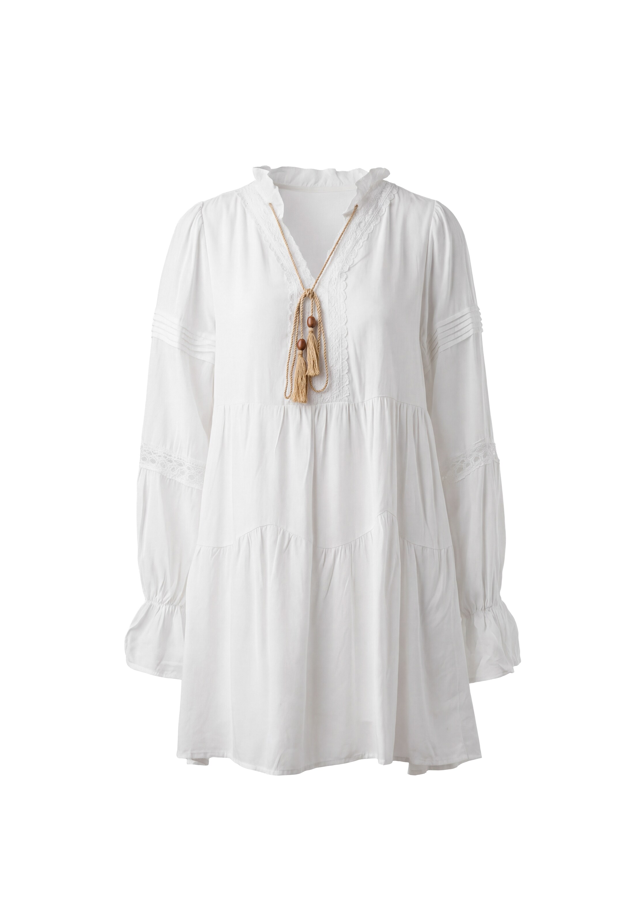 IZIA Vestido em 40 em branco, Vista do artigo