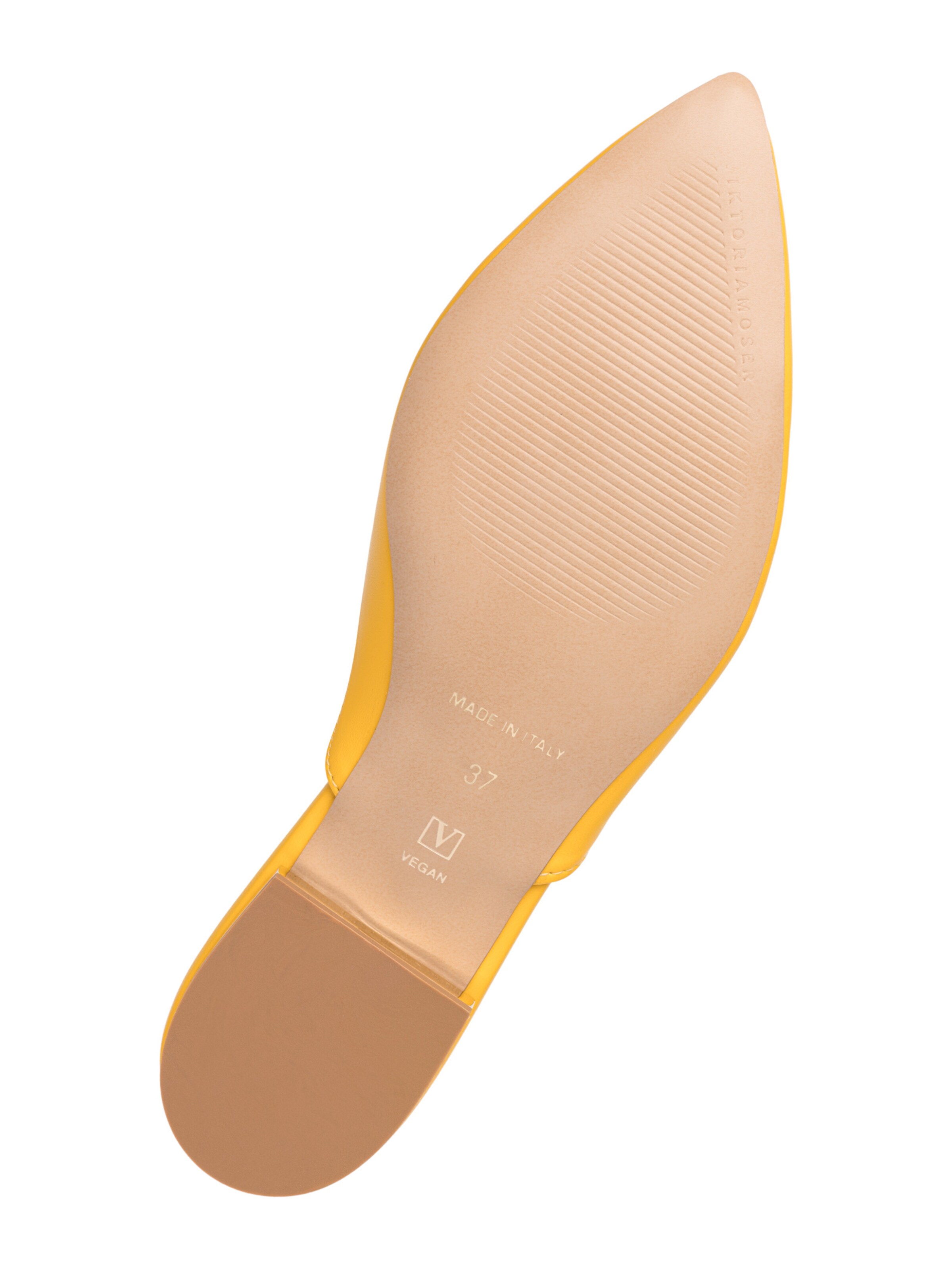 Viktoria Moser Mules in Yellow