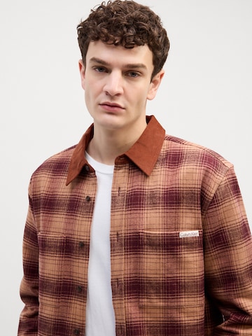 Calvin Klein Jeans Prehodna jakna | bež barva