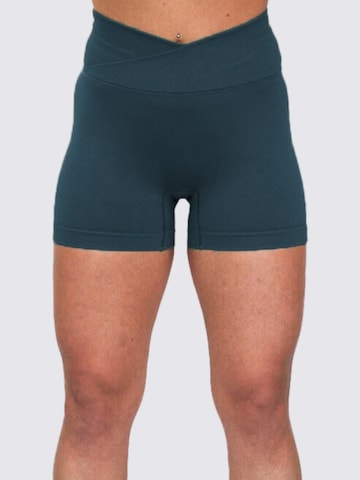 Impulse Fitwear Skinny Sports trousers 'Elevate' in Green