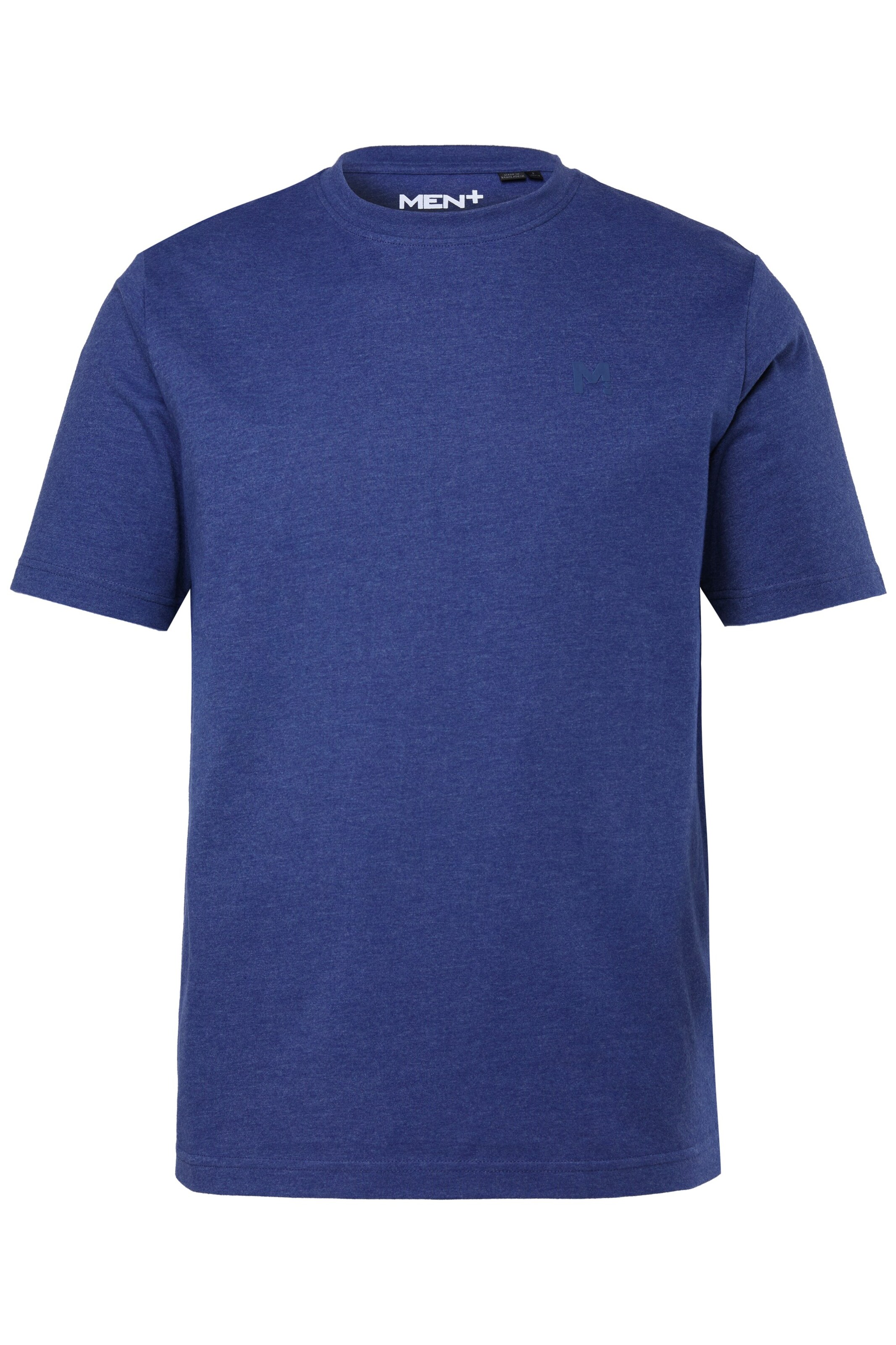 Men Plus Shirt in Blue: front