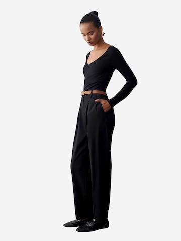 Dilvin Regular Broek 'Hose' in Zwart