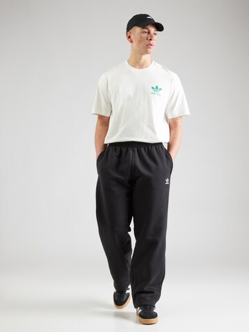 ADIDAS ORIGINALS Свободный крой Штаны 'Trefoil Essentials' в Черный