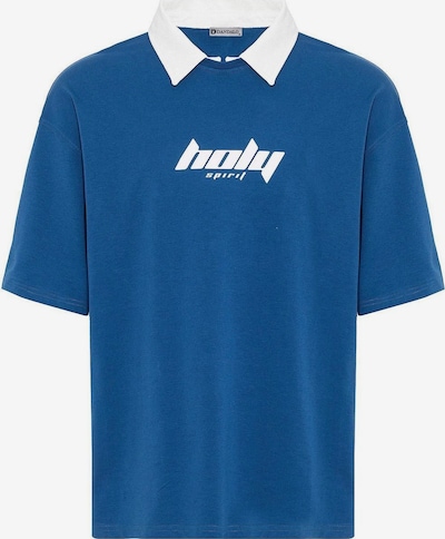 Marškinėliai iš Dandalo, spalva – indigo spalva / balta, Prekių apžvalga