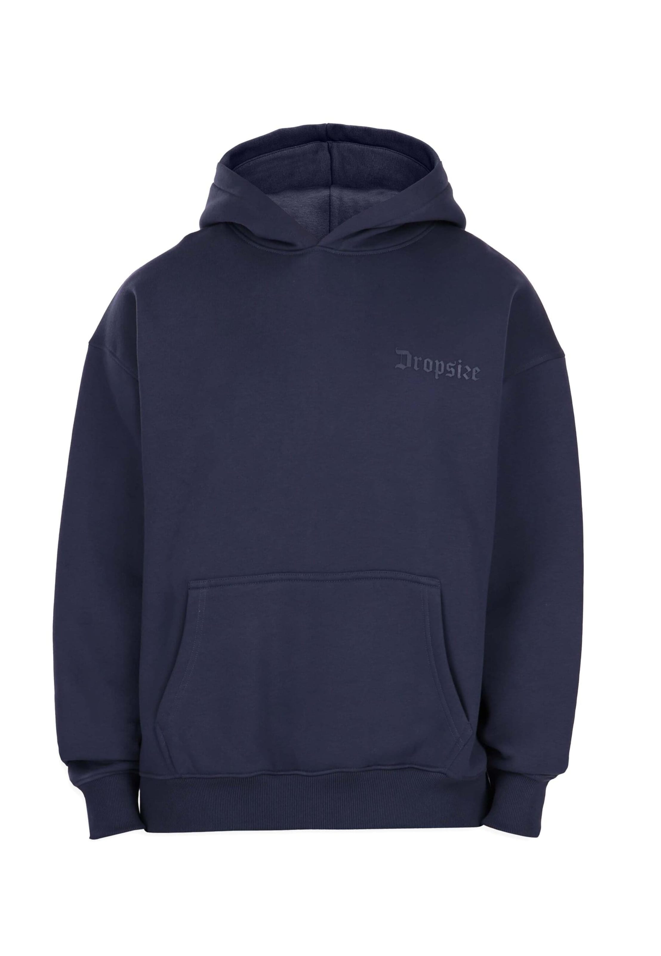Dropsize Sweatshirt in Blauw: voorkant