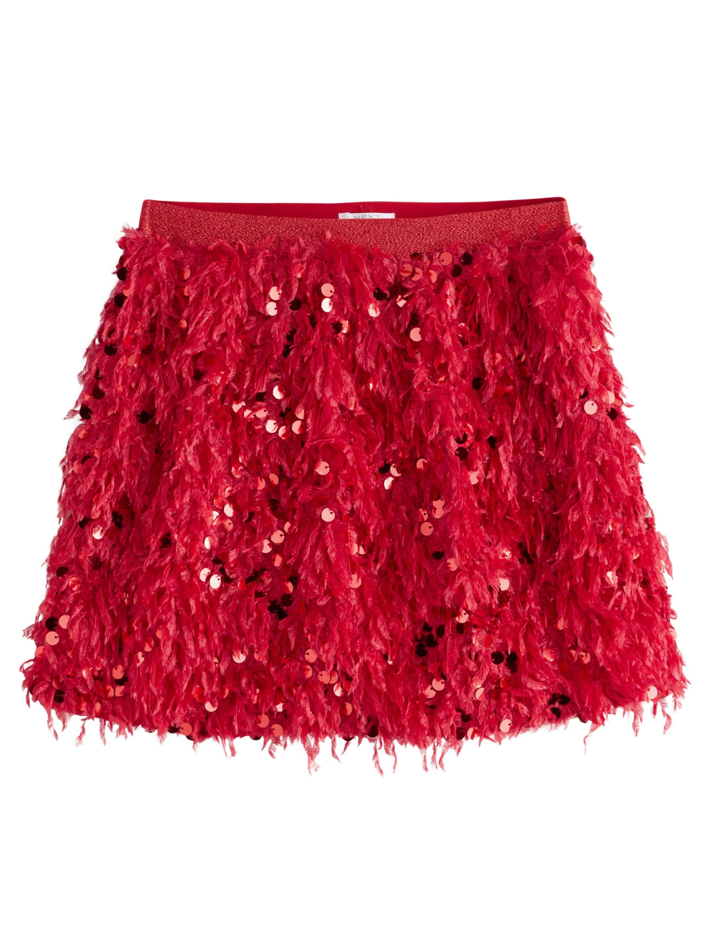 Fustă de la Next pe roșu: față