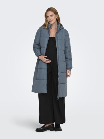 Only Maternity Wintermantel in Grijs