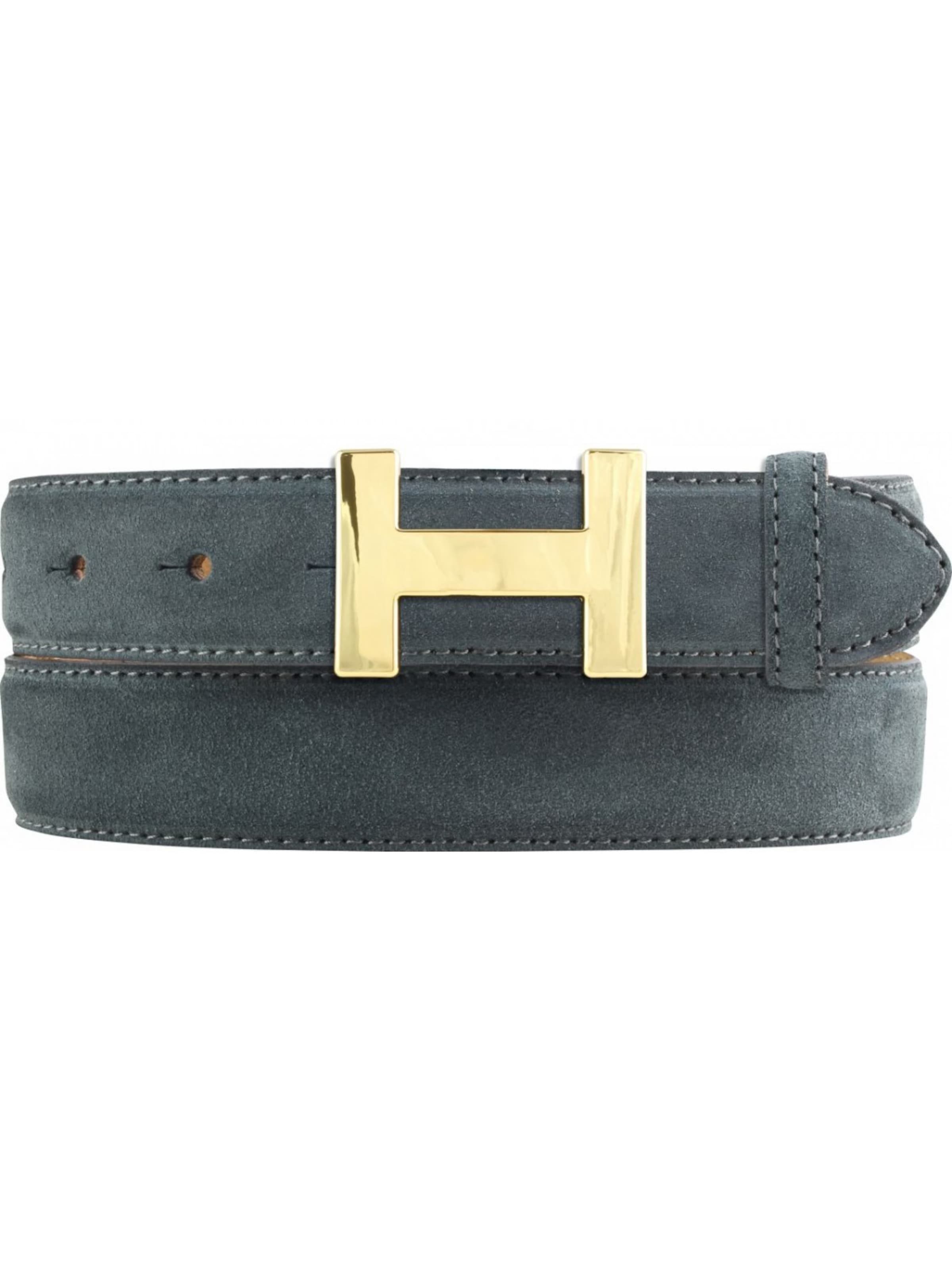 BELTINGER Belt 'Helen' in Grey: front