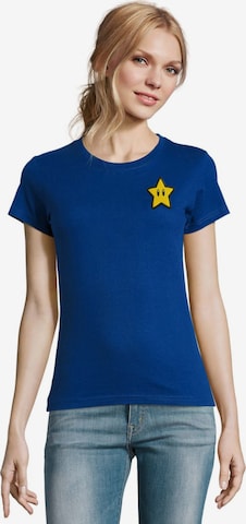 Blondie & Brownie Shirt in Blue: front