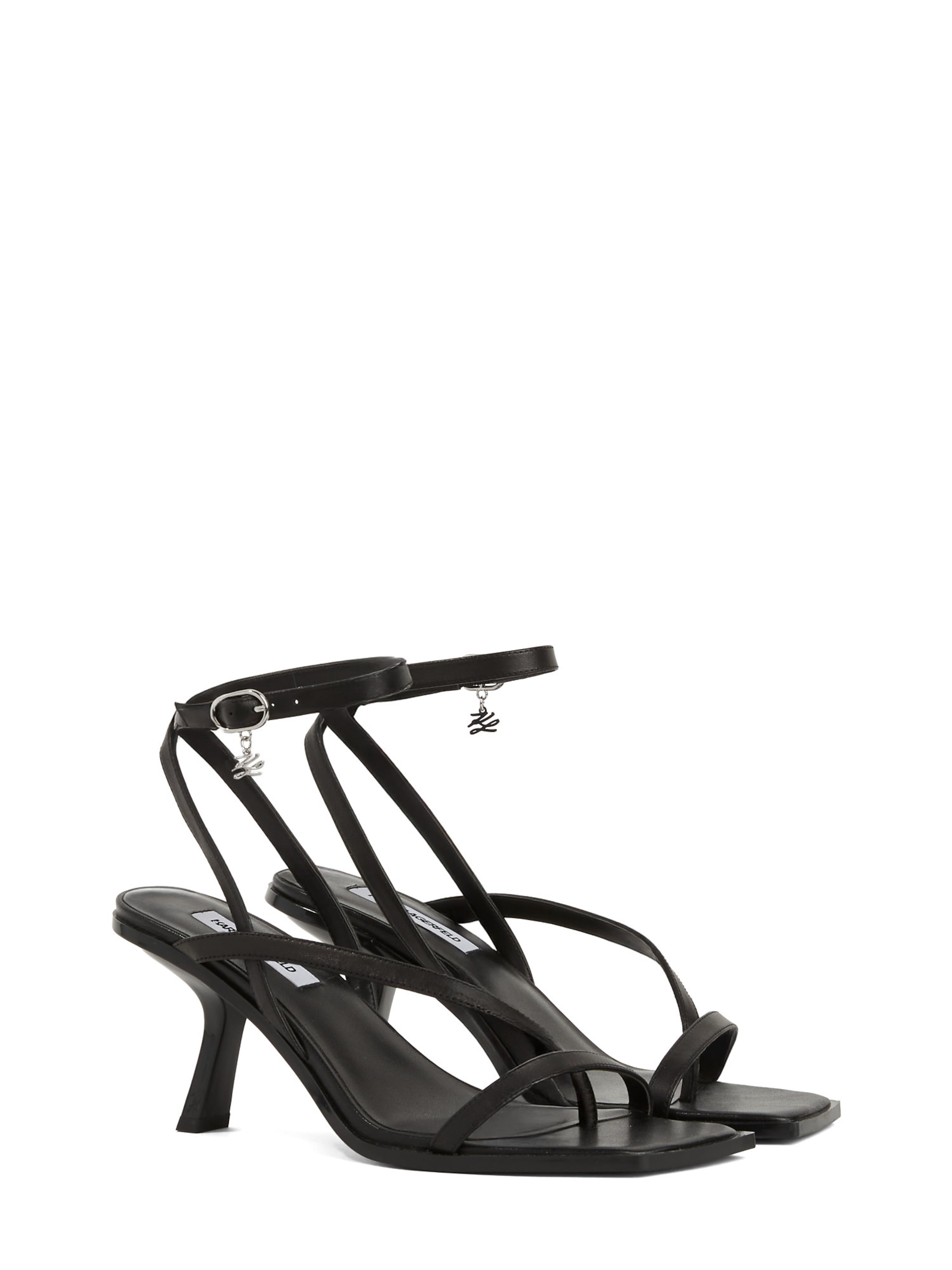 Karl Lagerfeld Σανδάλι με λουράκια 'Karmel' σε μαύρο