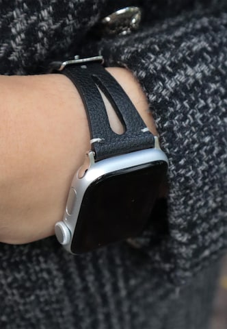 WRISTR Smartwatch-Armband 'Slim-Milanese' in Schwarz
