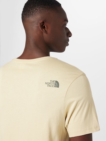 Coupe regular T-Shirt THE NORTH FACE en beige