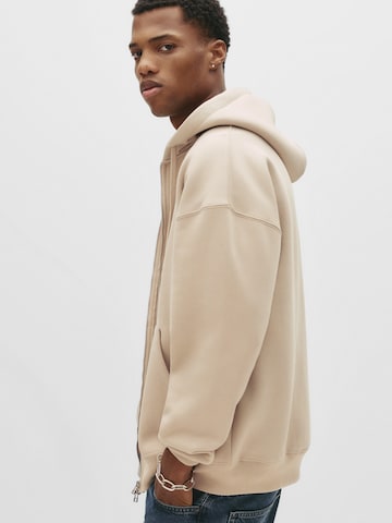 Veste de survêtement Pull&Bear en beige