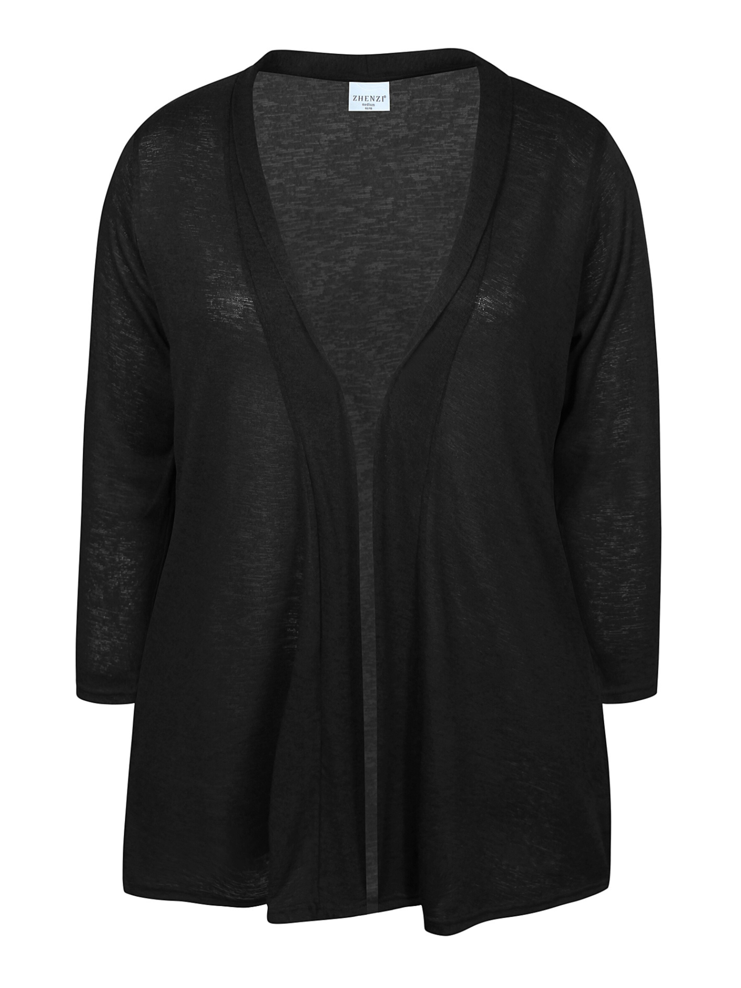 Zhenzi Gebreid vest 'Agar 171' in XS in de kleur Zwart, Productweergave