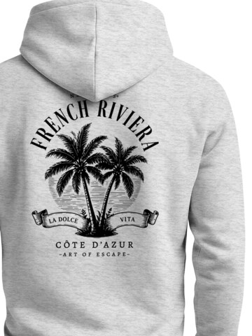 Neverless Sweatshirt 'French Riviera' in Grey