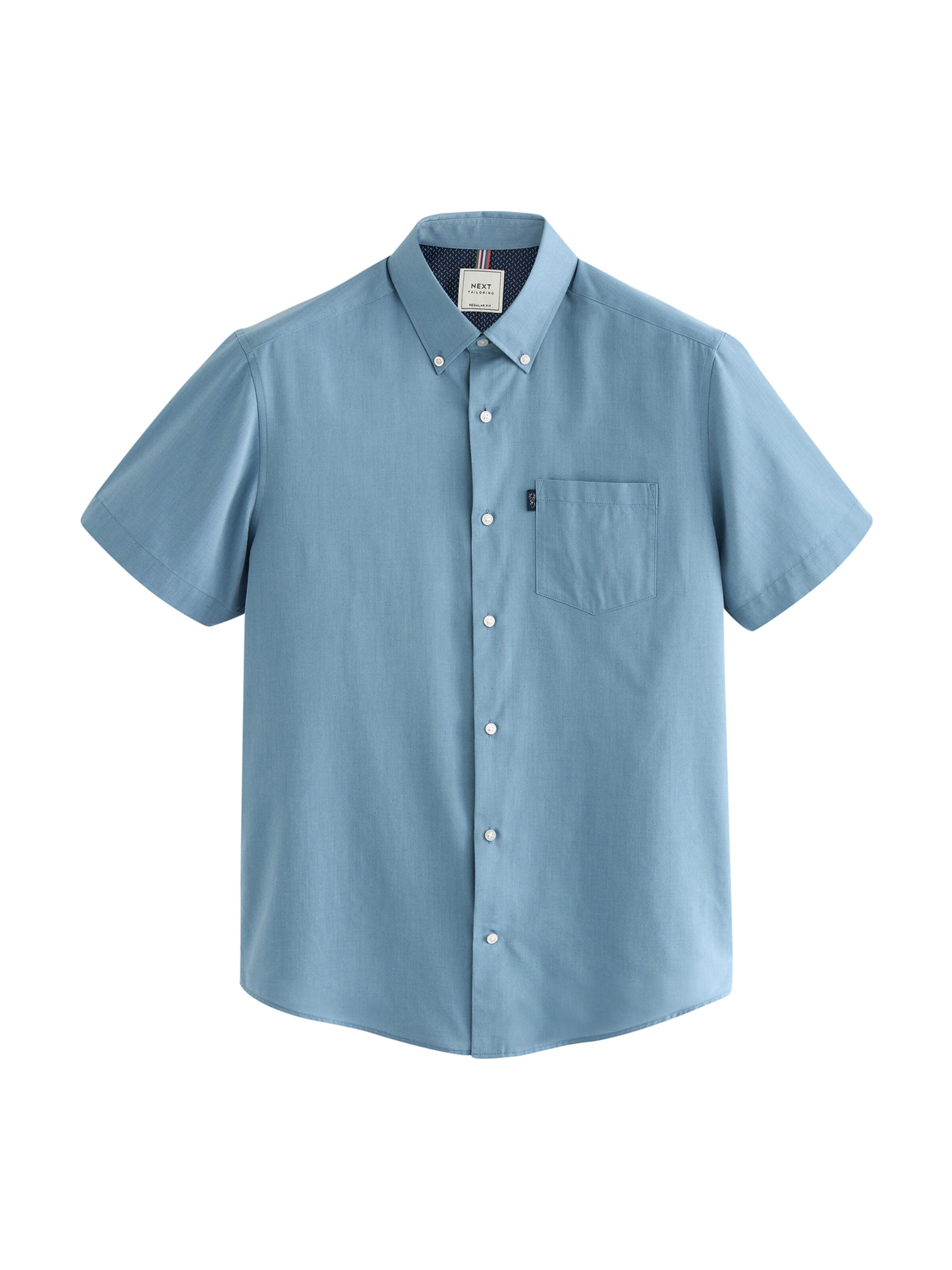 Next Regular fit Overhemd in Blauw: voorkant