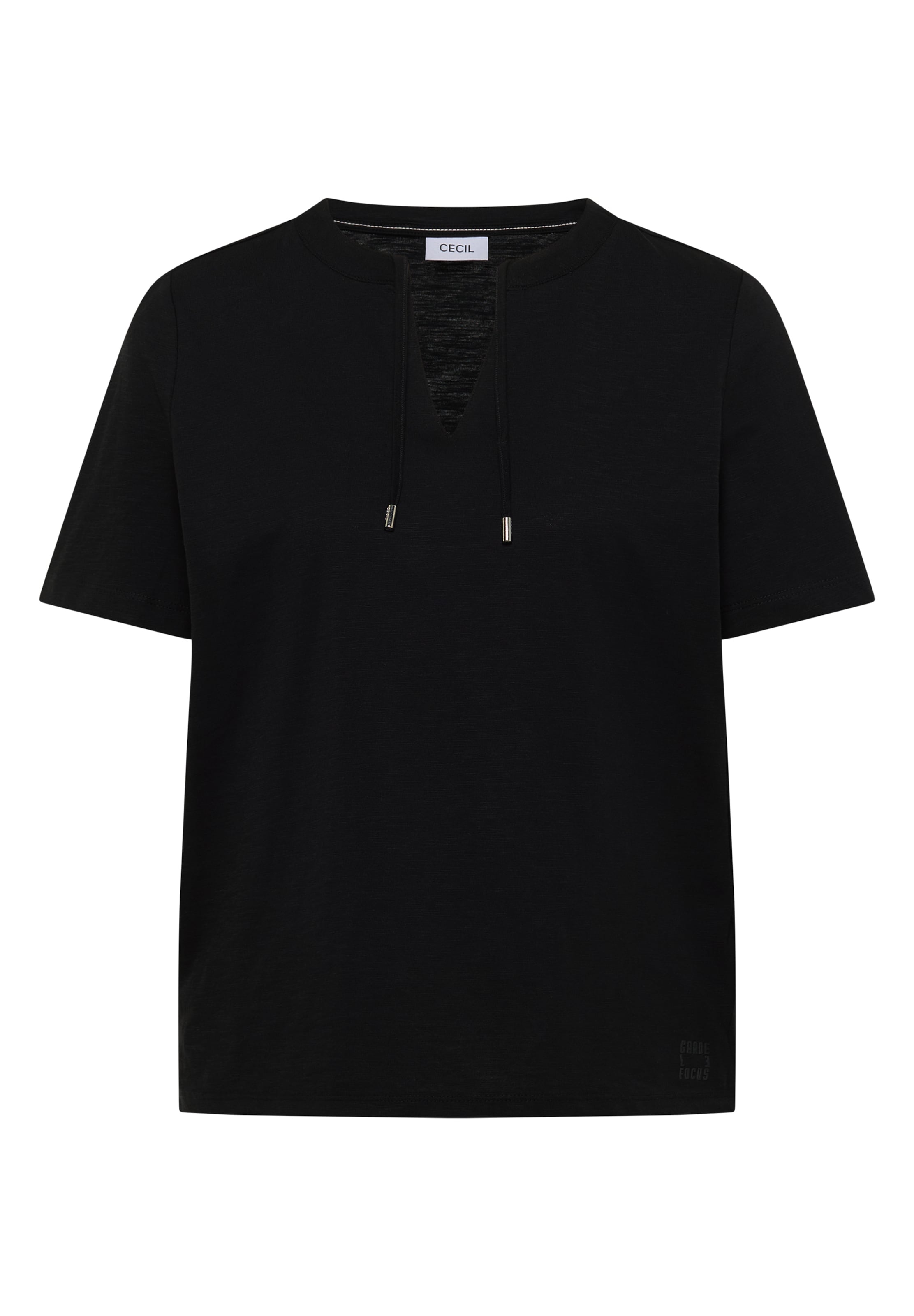CECIL T-Shirt in Schwarz: Vorderseite
