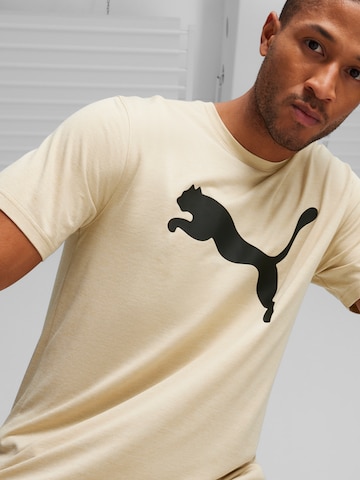 T-Shirt fonctionnel 'Train Fav' PUMA en beige