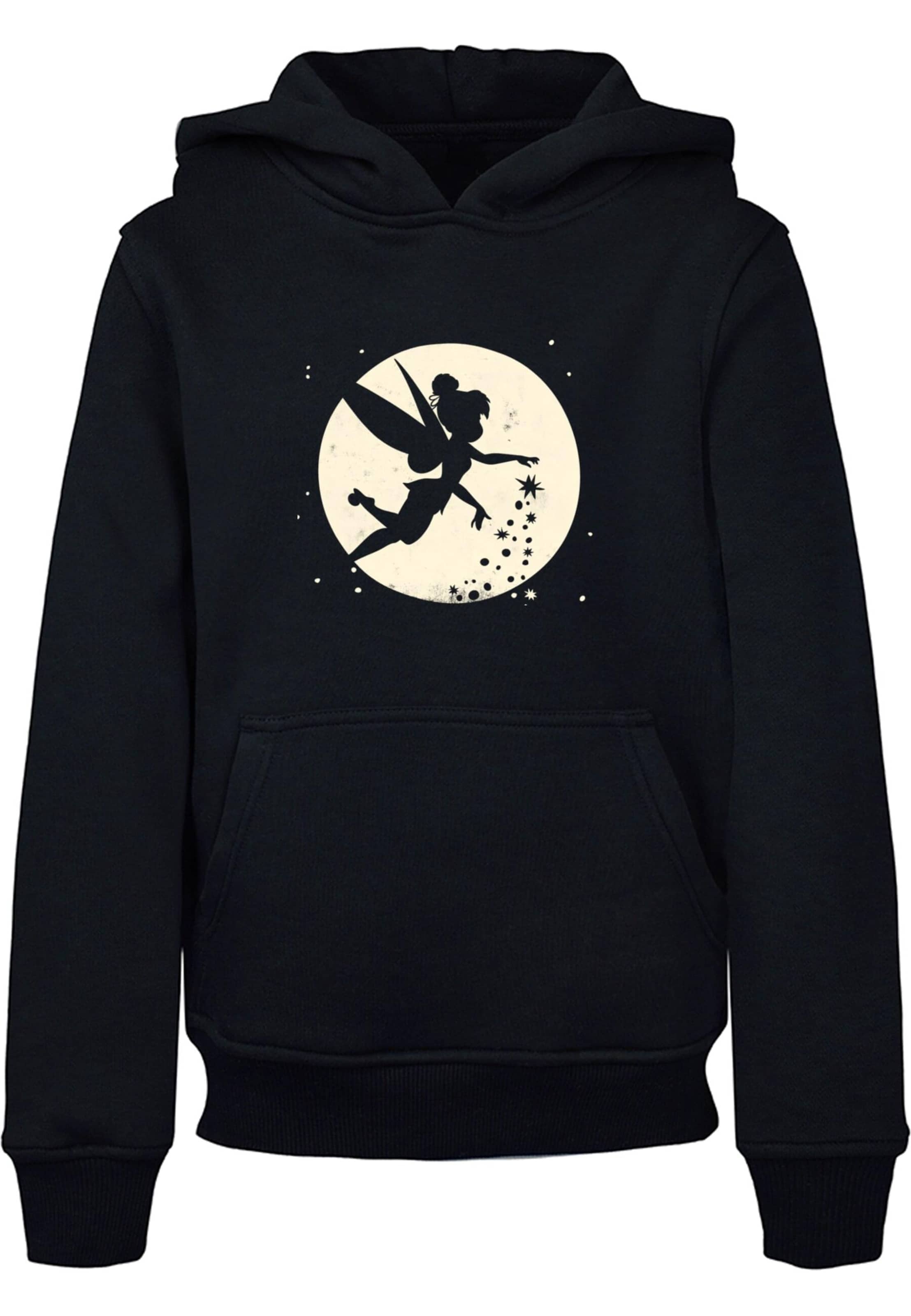 Sweat 'Tinker Bell - Moon' ABSOLUTE CULT en noir : devant