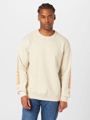BILLABONGSweater majica - bež boja: prednji dio