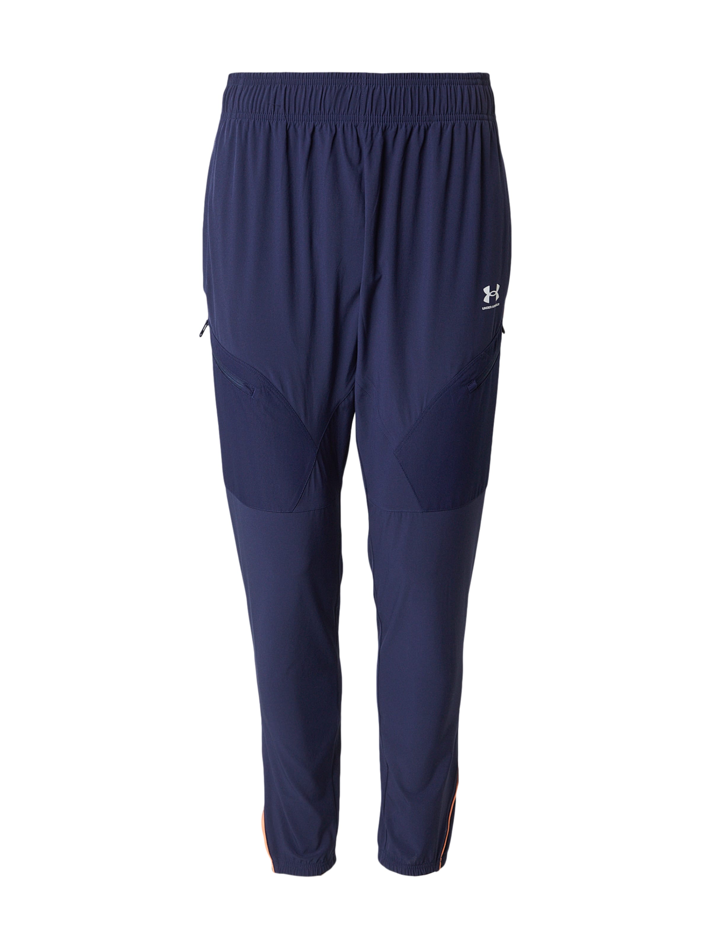 UNDER ARMOUR Normalny krój Spodnie sportowe 'Challenger' w kolorze niebieski: przód