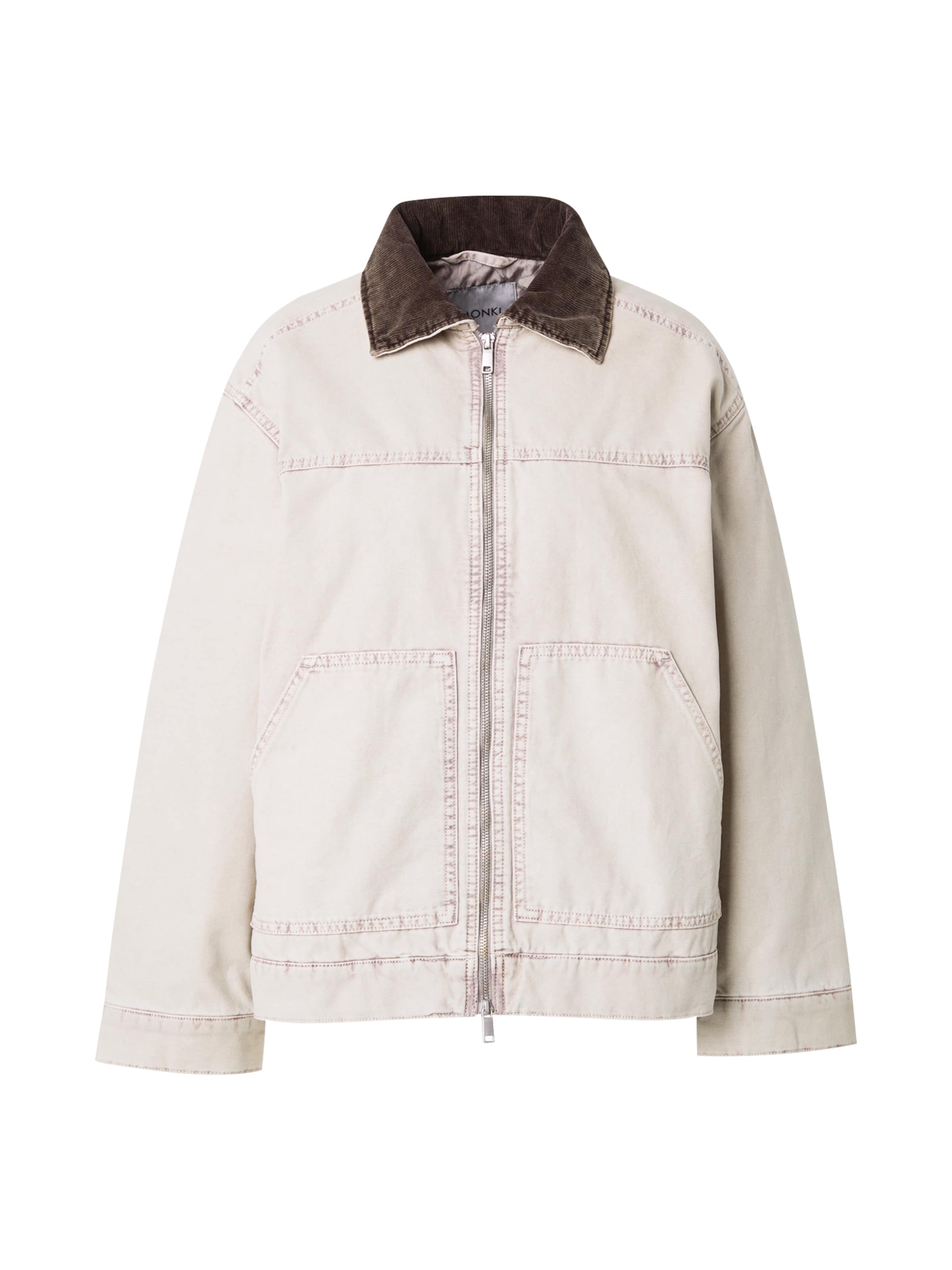 Monki Jacke in Beige: Vorderseite