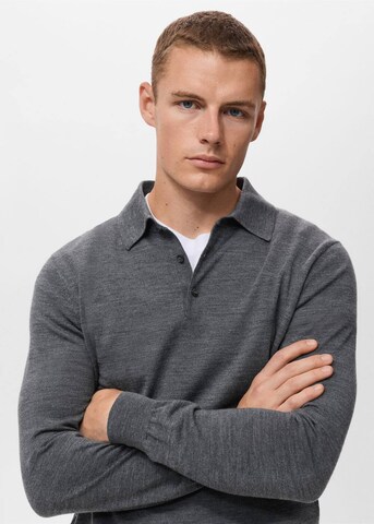 MANGO MAN Shirt 'Willys' in Grey