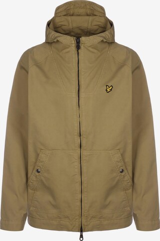 Lyle & Scott Outdoorjas in Groen: voorkant