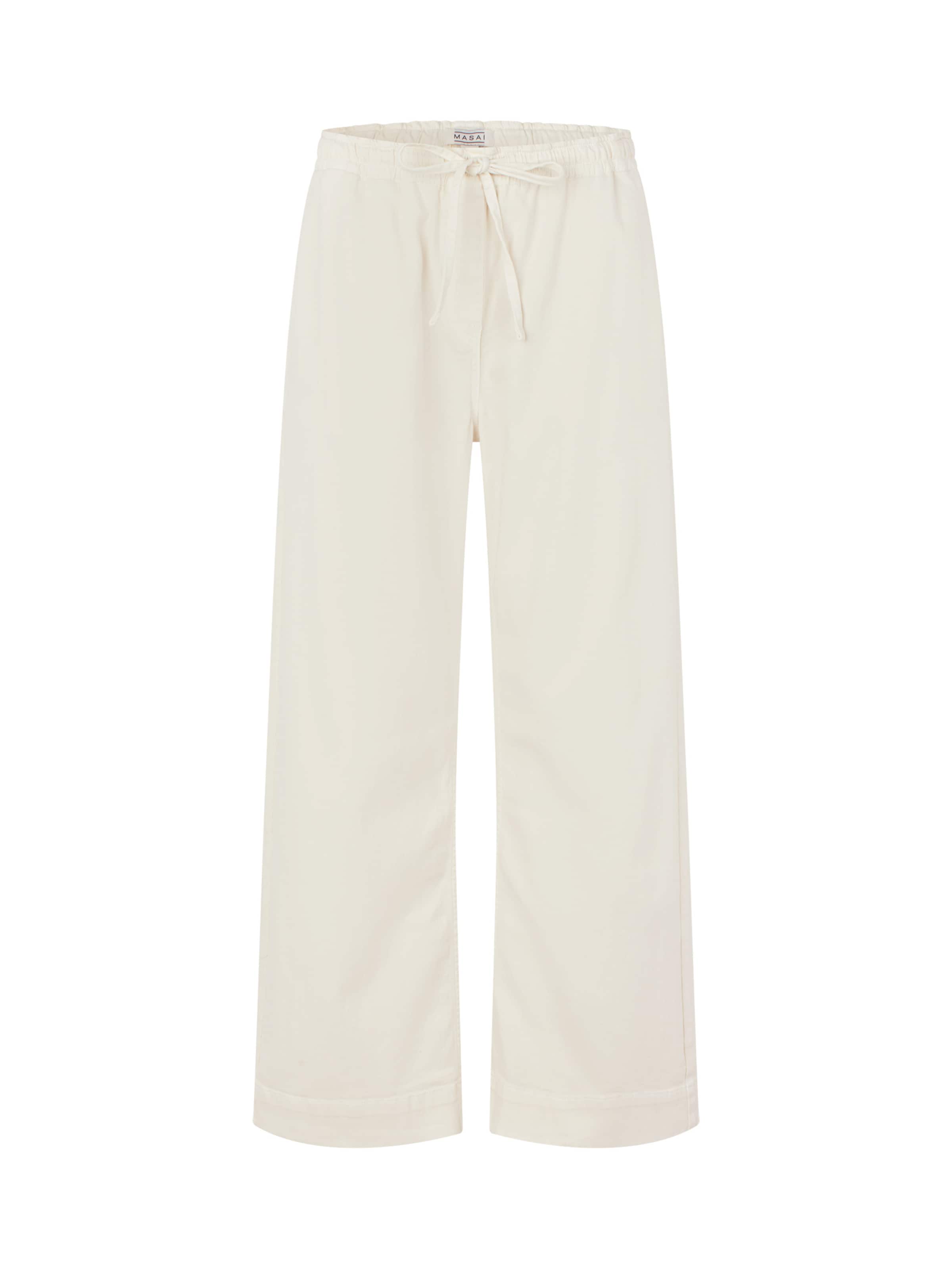 Masai Loosefit Jeans 'MaPolyxena' i hvid: forside