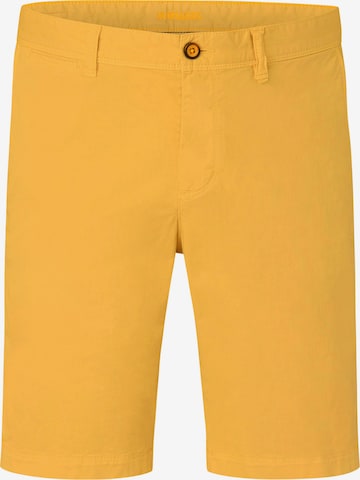 REDPOINT Chino Pants in Yellow: front