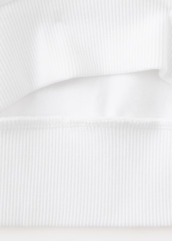 MANGO KIDS Sweatshirt i vit