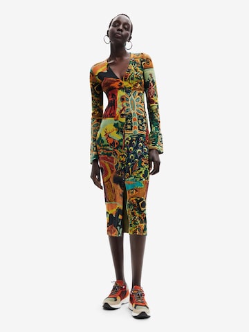 Desigual Gebreide jurk 'UNIVERSE' in Gemengde kleuren: voorkant