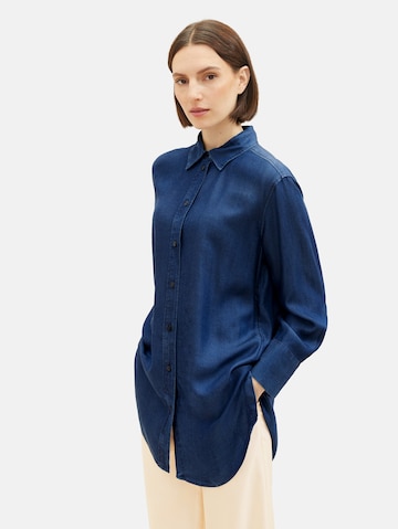 Camicia da donna di TOM TAILOR in blu