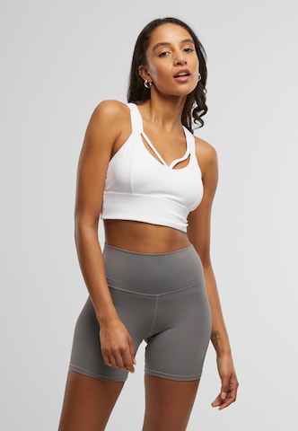 Urban Classics Bra ' ' in White: front