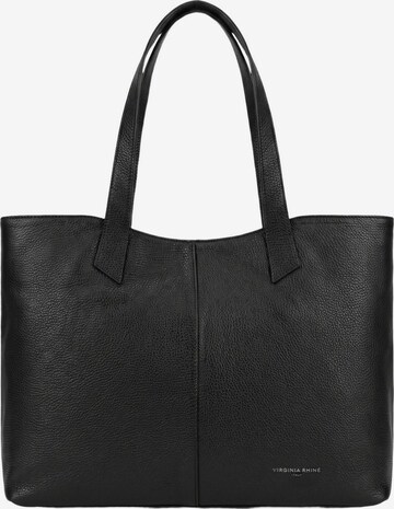 Borsa a spalla 'Borsa a Spalla Donna Pelle Genuina Virginia Rhinè 43x31 cm' di Virginia Rhinè in nero: frontale