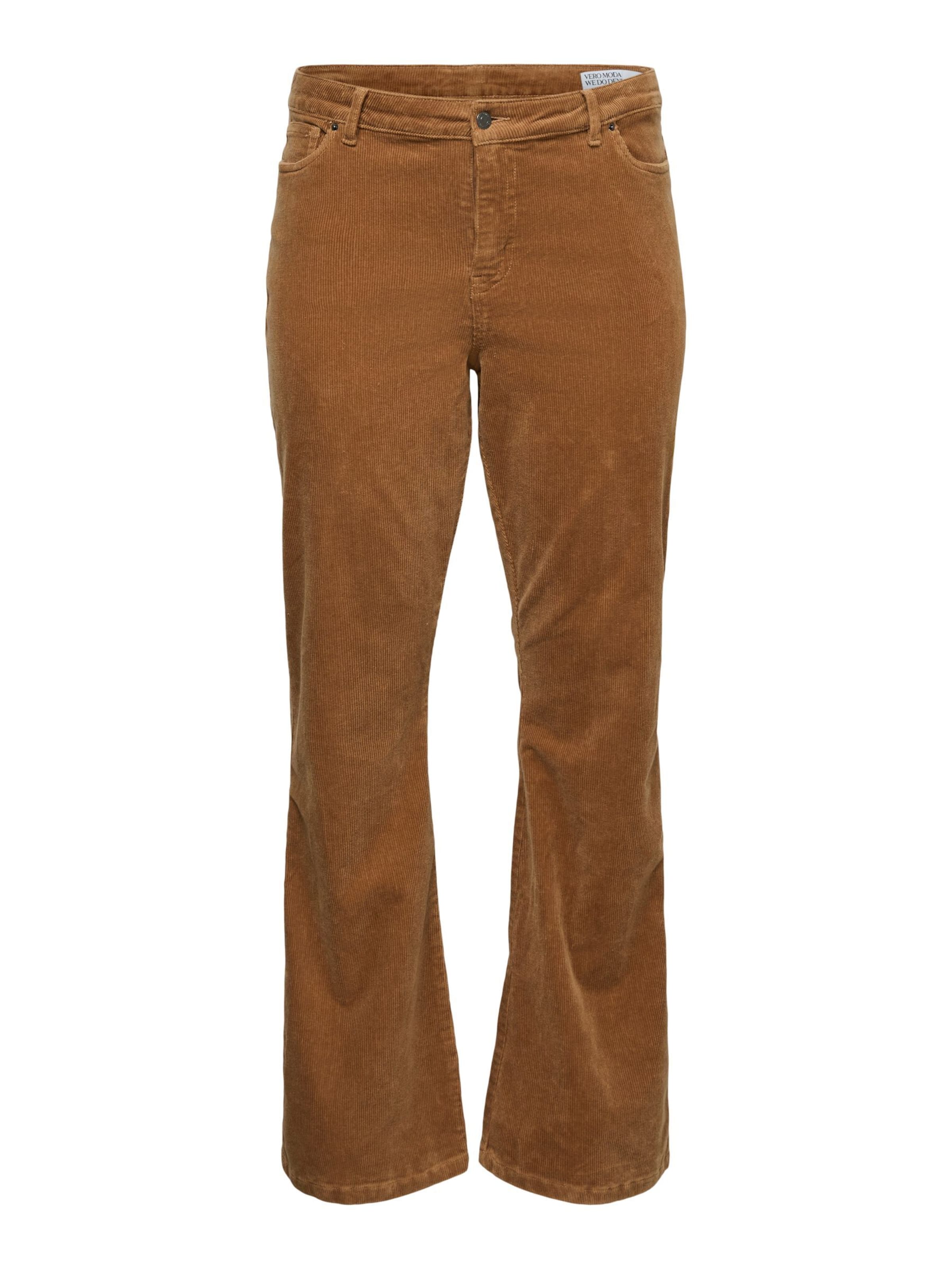 Vero Moda Curve Hose 'SIGA' in braun, Produktansicht