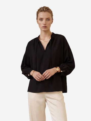 My fashion Blouse in Zwart: voorkant