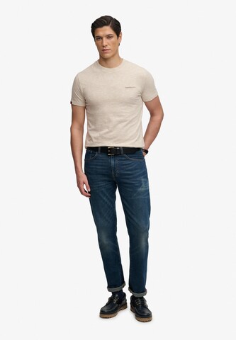 T-Shirt 'Essential Company' Superdry & Co en beige