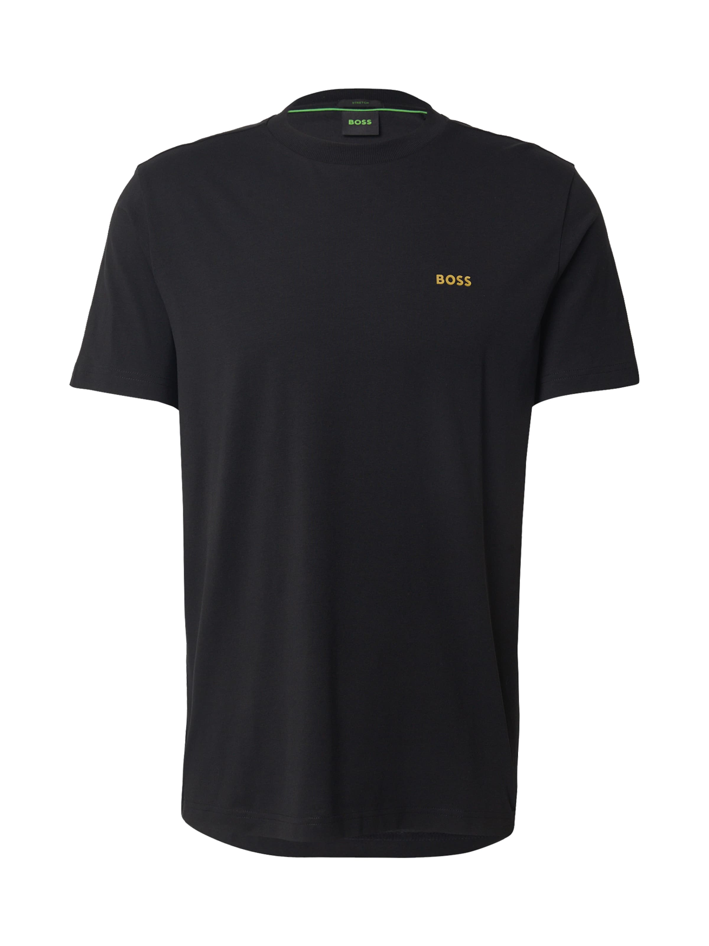 BOSS Póló - fekete: elől