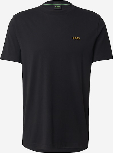 BOSS Majica u senf / zlatno žuta / crna, Pregled proizvoda