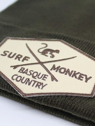 Surf Monkey Mütze in Grün