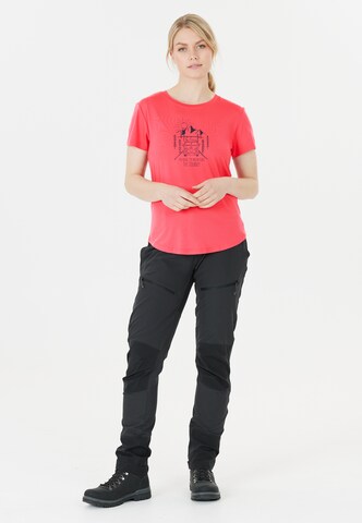 Whistler T-Shirt 'Tergo' in Rot