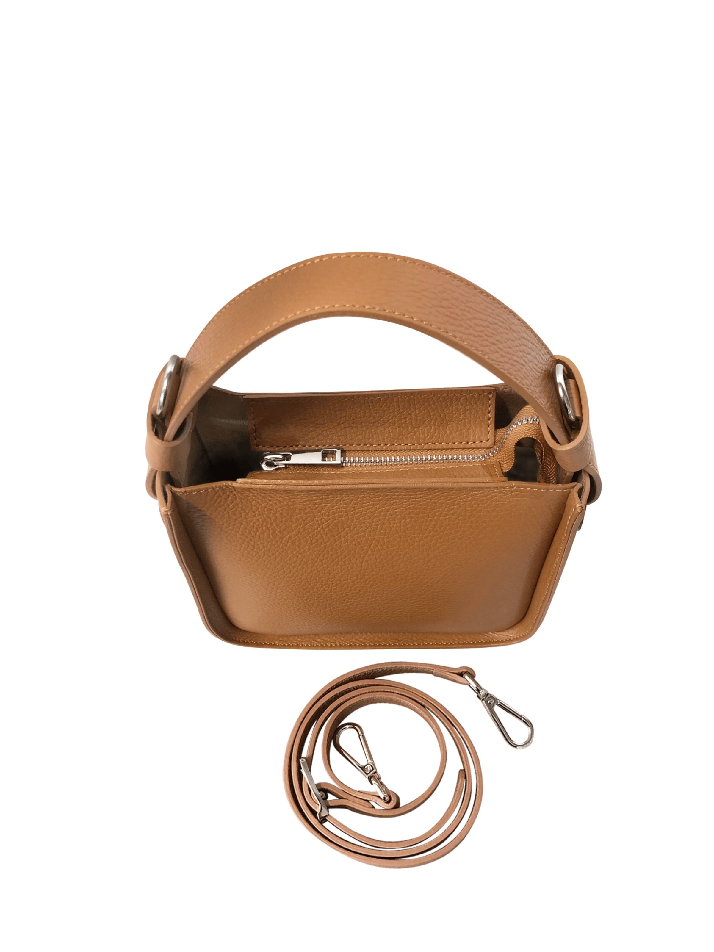 LeParmentier Handtasche 'Duplo'‌‌‌‌ in Braun