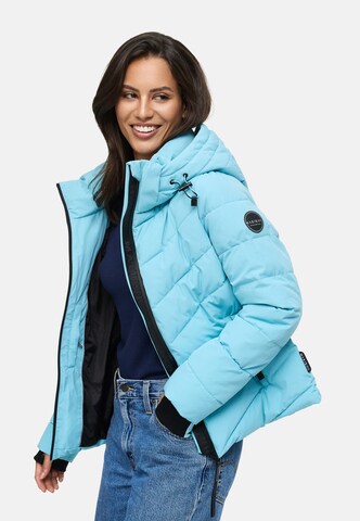MARIKOO Winterjas in Blauw