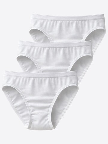 Haasis Bodywear Boyshorts 'Glanzgummi' in White: front