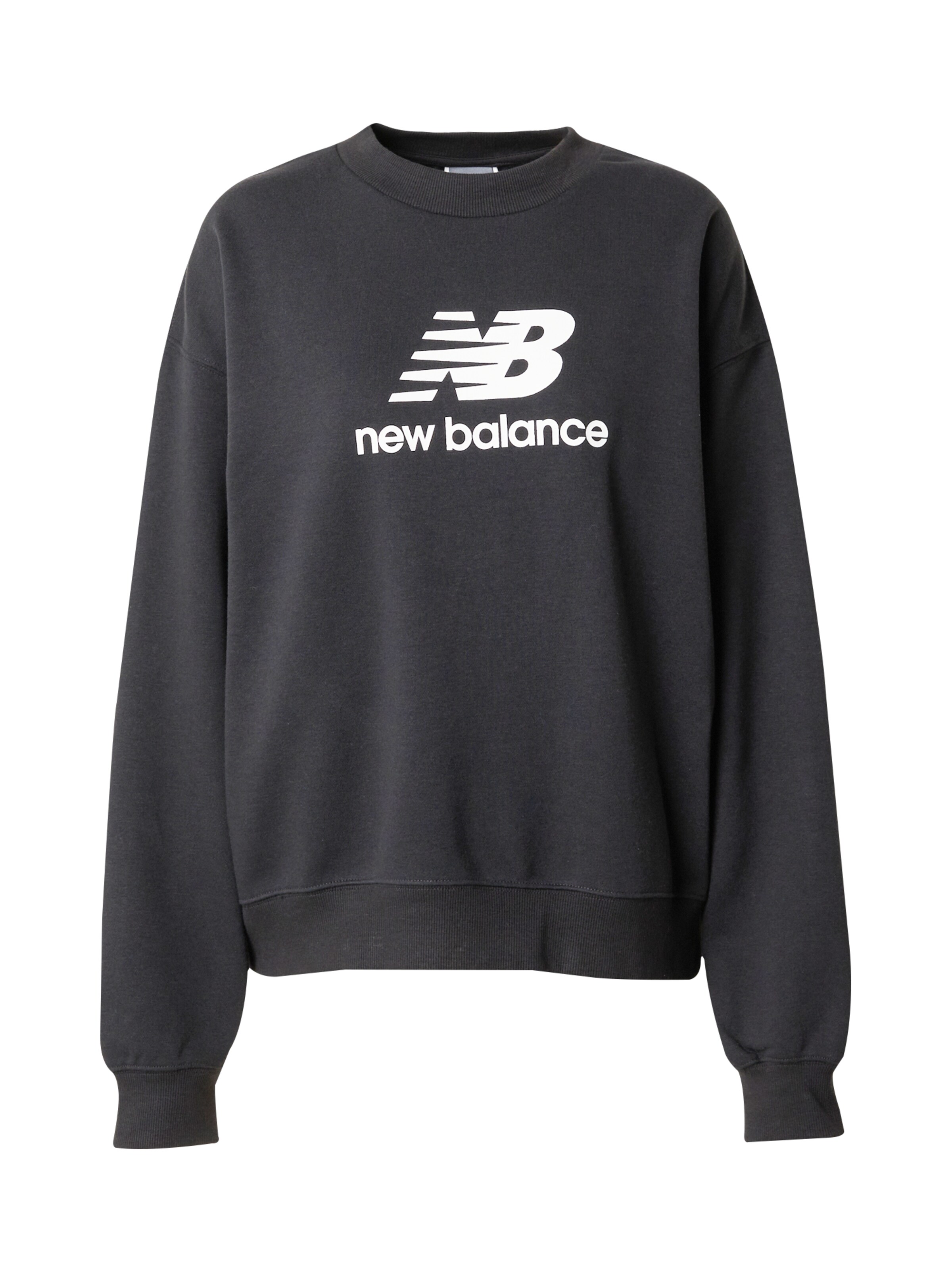 new balance Sweatshirt 'Essentials' in Black: front