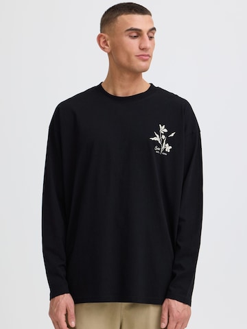 !Solid - Sudadera 'SDAmon' en negro: frente