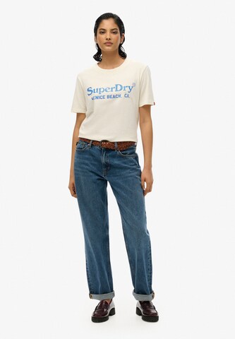 T-shirt Superdry en blanc
