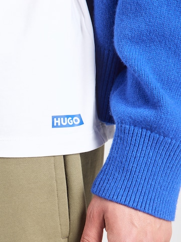 HUGO Футболка 'Naolo' в Белый
